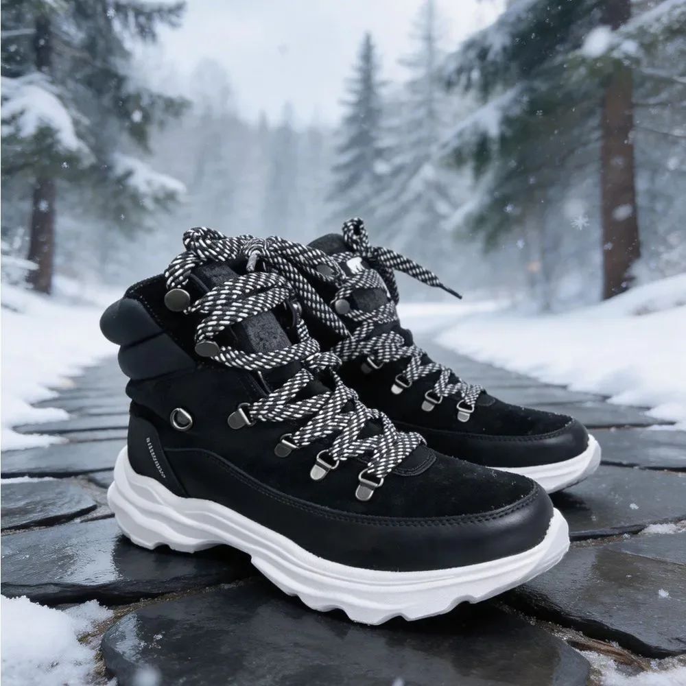 New Sorel women’s Black Winter Rain Boots with Durable Design Size 10